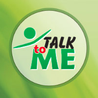 Logotyp promujący projekt Talk To ME