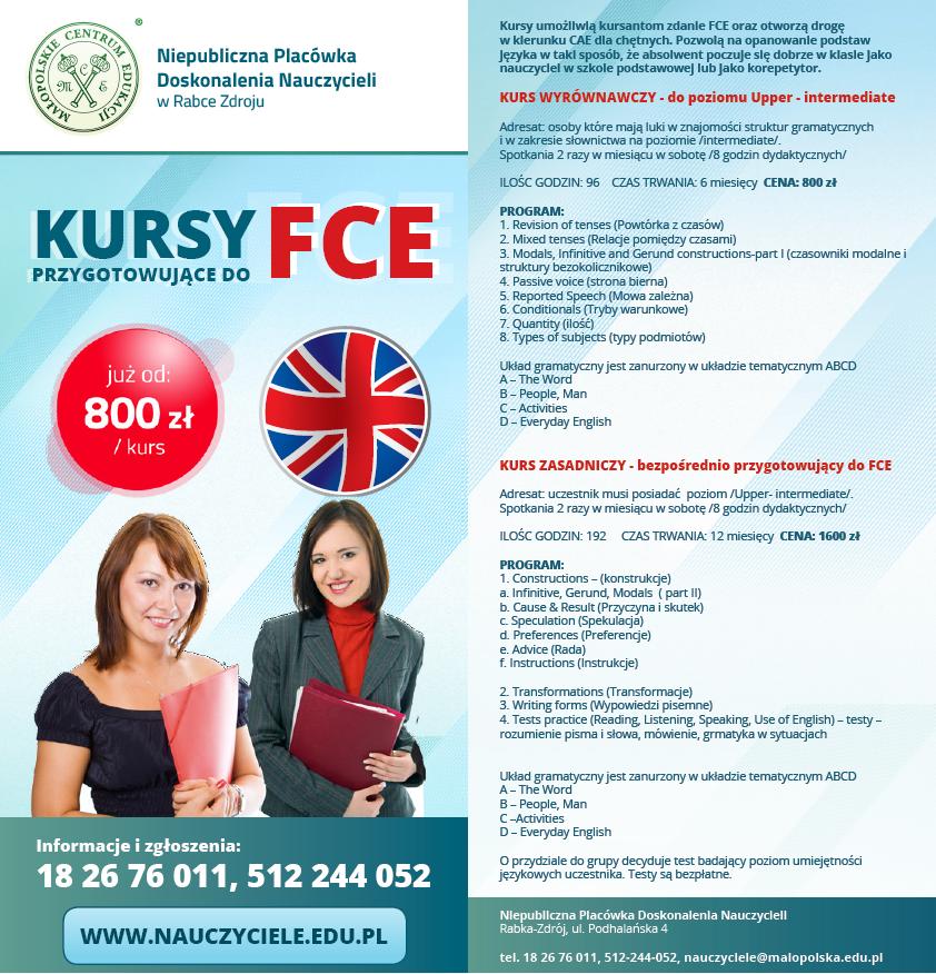 Kurs FCE
